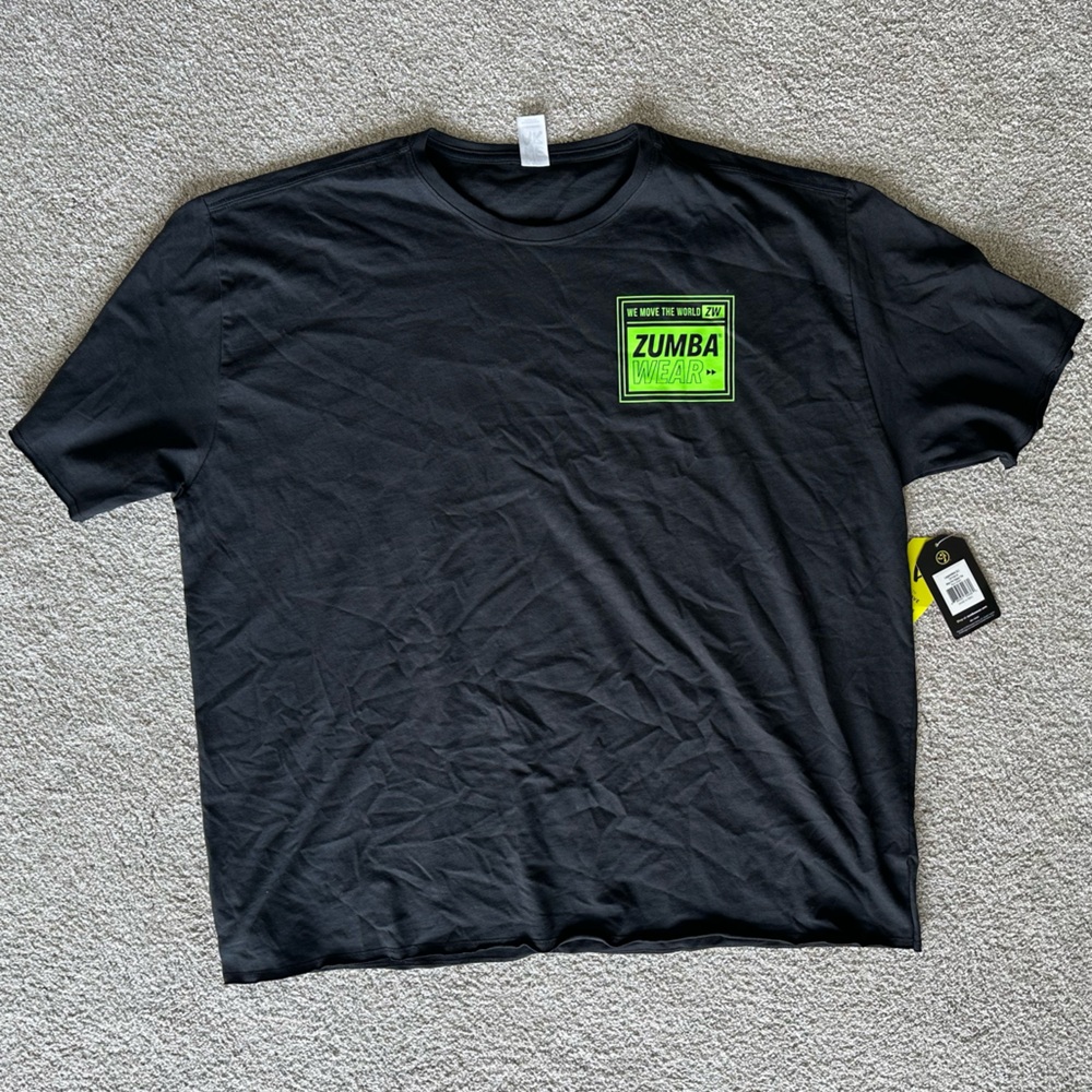 Zumba Fitness Black T-Shirt for Men